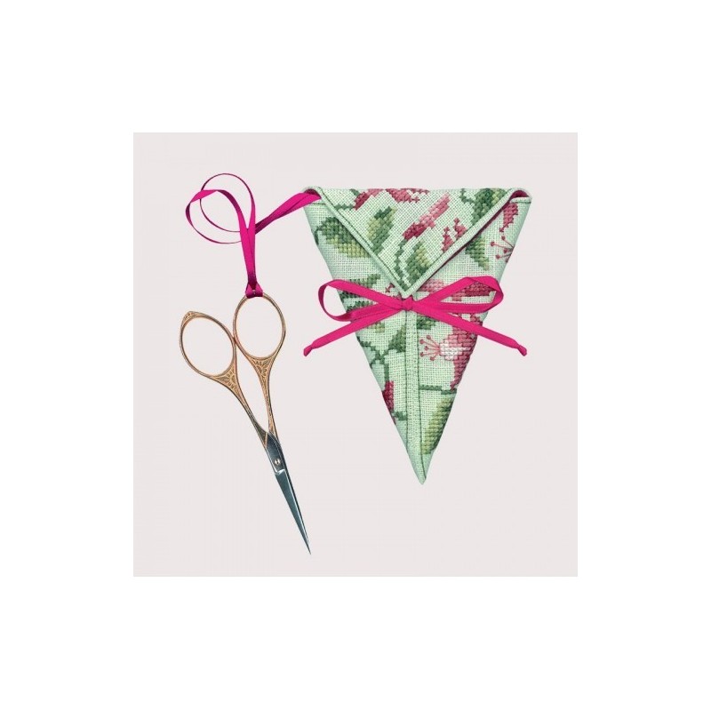 Etui à ciseaux Fushia Le Bonheur des Dames