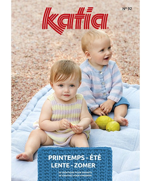Catalogue Katia N°92 Layette - Printemps / Eté 2020