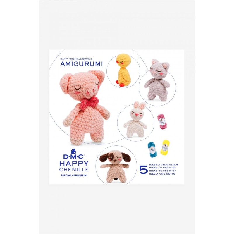 Book n°3 Crochet Happy Chenille Petits Personnages