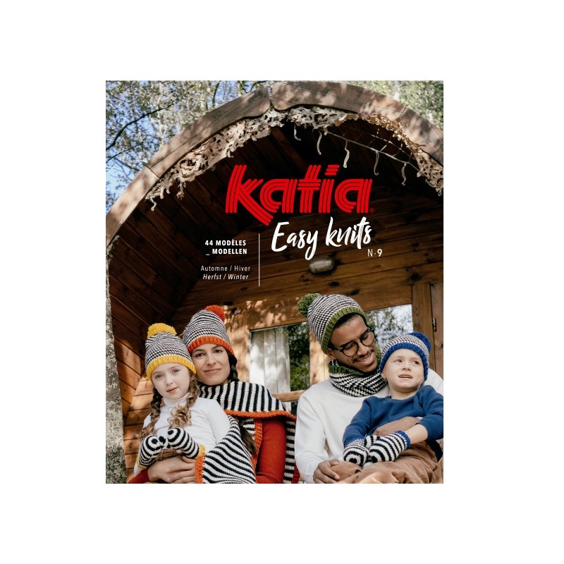 Catalogue Katia Easy Knits n° 9 Hiver - 2020 / 2021
