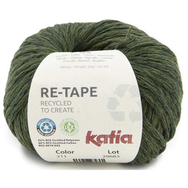 Coton Katia Re-Tape 211 Coton Katia Re-Tape 211