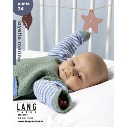 Catalogue Lang Yarns n° 24 Punto Layette Mérino