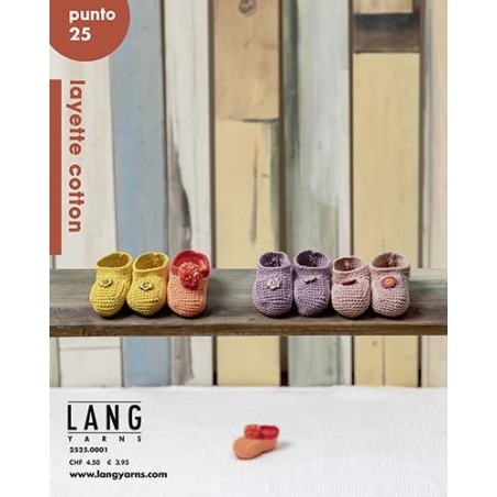 Catalogue Lang Yarns n° 25 Punto Layette Cotton - P/E 21