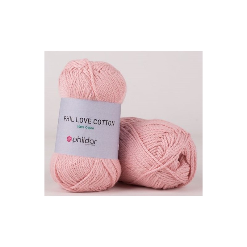 Coton Phildar Phil Love Cotton Eglantine Coton Phildar Phil Love Cotton Eglantine