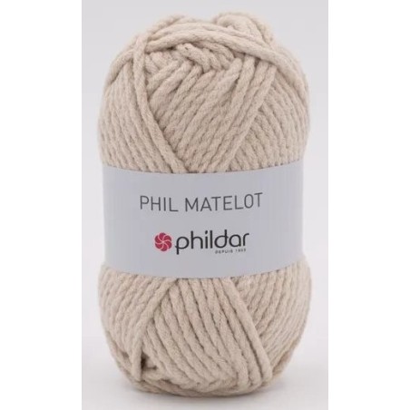 Coton Phildar Phil Matelot Naturel