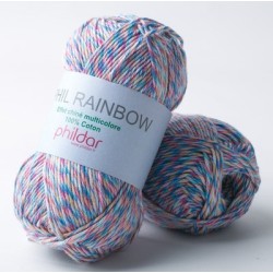 Coton Phildar Phil Rainbow Hortensia