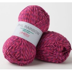 Coton Phildar Phil Rainbow Pétunia