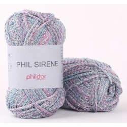 Coton Phildar Phil Sirène Aqua