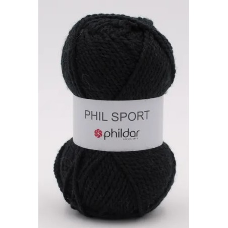 Laine Phildar Phil Sport Noir