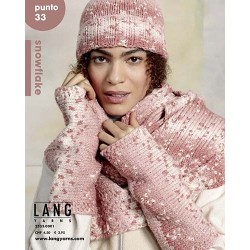 Catalogue Lang Yarns N°33 Punto Snow Flake - Automne / Hiver 2021 / 2022