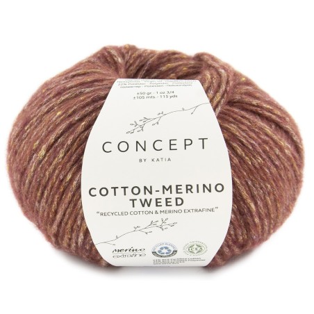 Laine Concept de Katia COTTON-MERINO TWEED 500