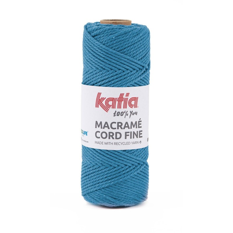 Coton recyclé Katia MACRAME CORD FINE 210