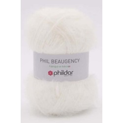 Laine Phildar PHIL BEAUGENCY Blanc