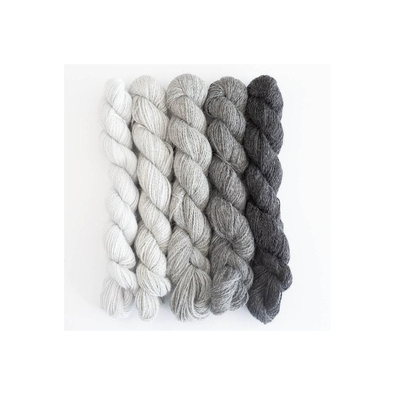Laine BC Garn BABY ALPACA 10/2 Mini  Gris