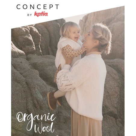 Catalogue Katia N°1 Spécial Organic Wool Concept - Automne / Hiver 2022 / 2023