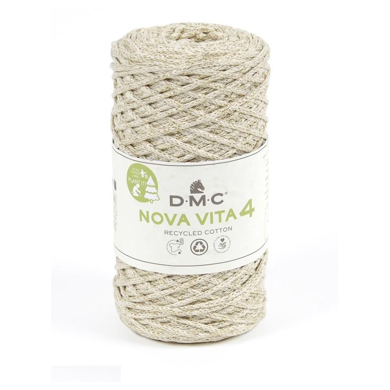 Coton Nova Vita recyclé 4 métallic 387.3