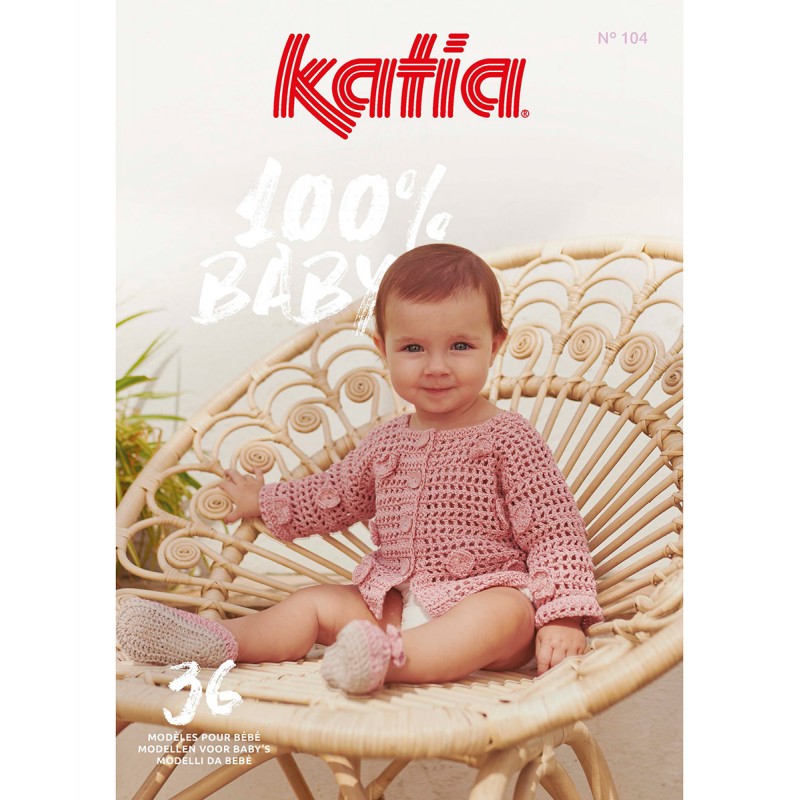 Catalogue Katia N°104 Layette - Printemps / Eté 2023