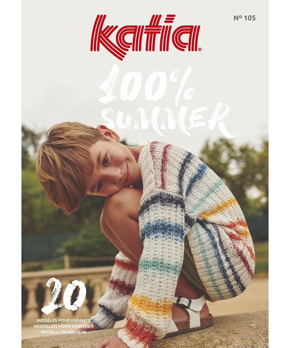 Catalogue Katia N°105 Enfant - Printemps / Eté 2023