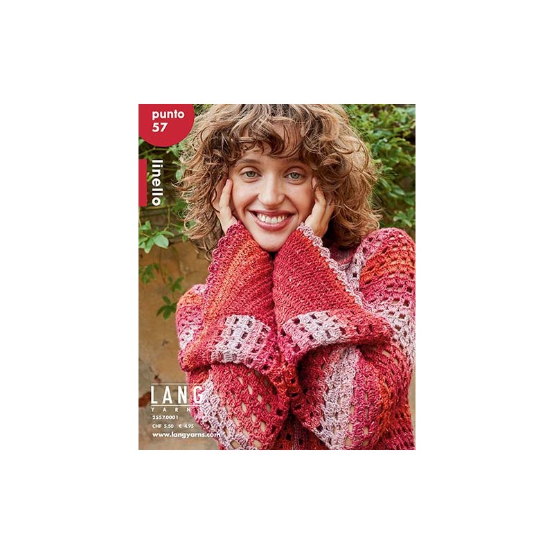 Catalogue Lang Yarns N°57 Punto Linello - Printemps / Eté 2023