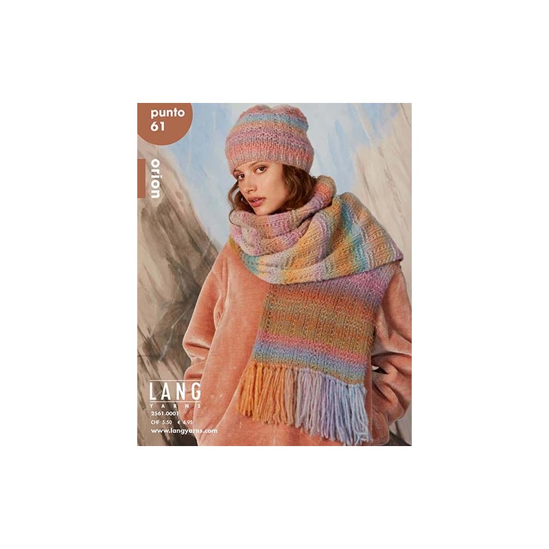 Catalogue Lang Yarns N°61 Punto Orion - Automne / Hiver 2023 / 2024