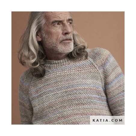 Pull encolure arrondie pour homme avec Yoga Concept Katia