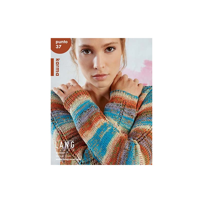 Catalogue Lang Yarns N°37 Punto Karma - Printemps / Été 2022