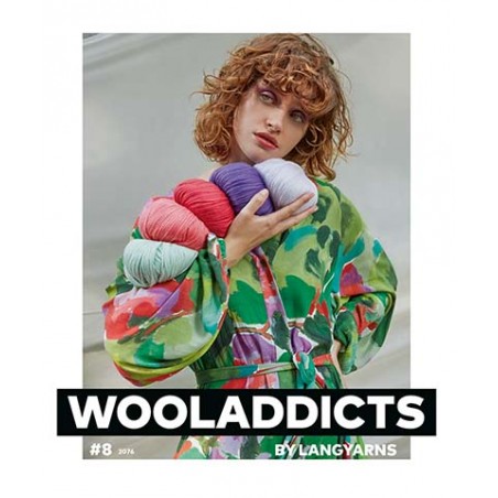 Catalogue Lang Yarns N°8 WoolAddicts - Printemps / Été 2022