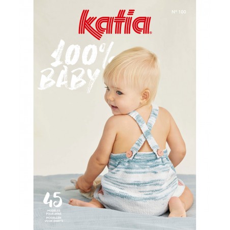 Catalogue Katia N°100 Layette - Printemps / Été 2022