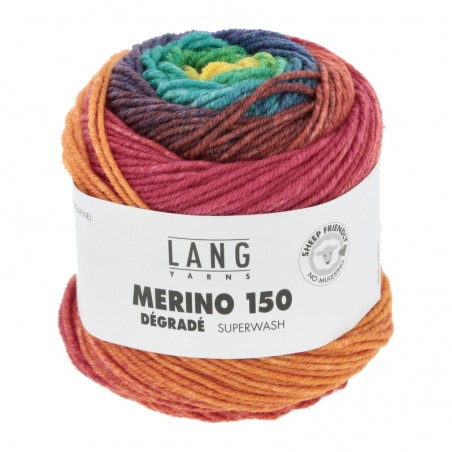 Laine Lang Yarns Mérino 150 Dégradé 40.0008