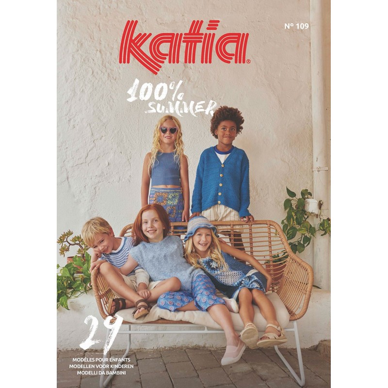 Catalogue Katia N°109 Enfant - Printemps / Été 2024