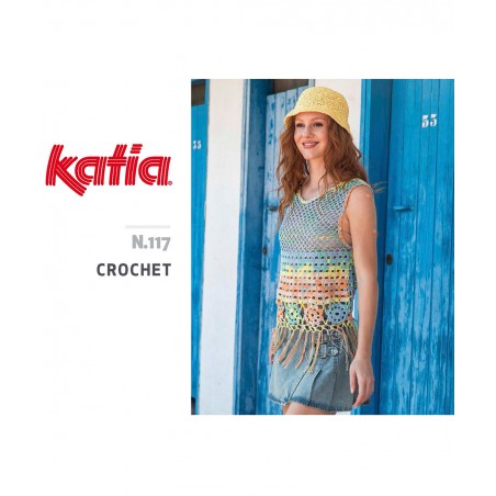 Catalogue Katia N°117 Spécial Crochet - Printemps / Été 2024