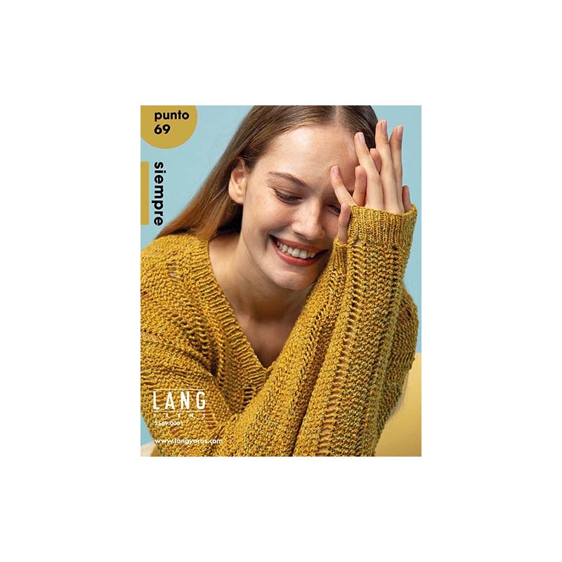 Catalogue Lang Yarns N°69 Punto Siempre - Printemps / Été 2024
