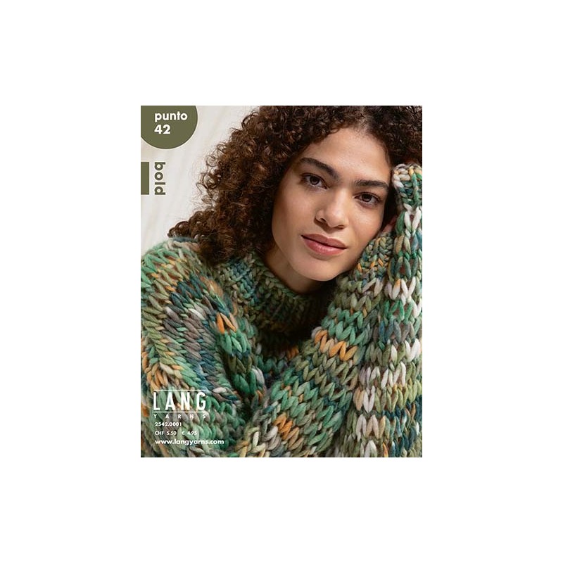 Catalogue Lang Yarns Punto N°42 Bold / Bold Color - Automne / Hiver - 2022 / 2023
