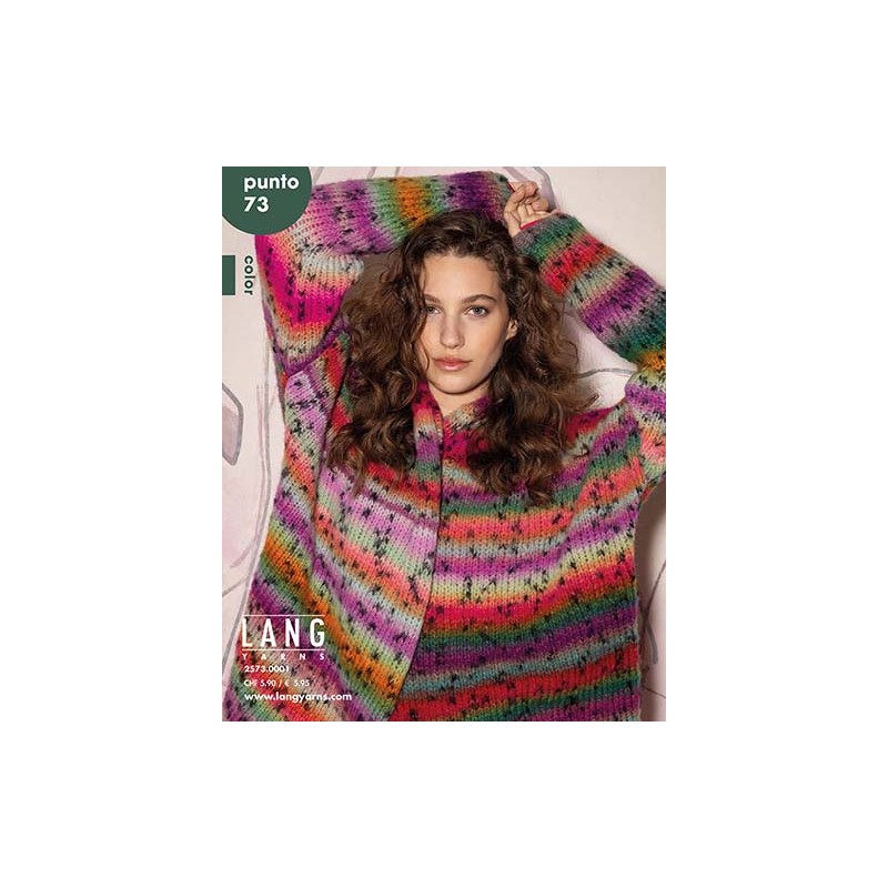 Catalogue Lang Yarns Punto N°73 Color - Automne / Hiver 2024 - 2025
