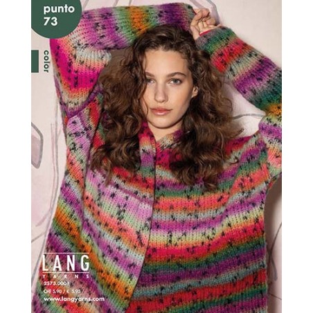 Catalogue Lang Yarns Punto N°73 Color - Automne / Hiver 2024 - 2025