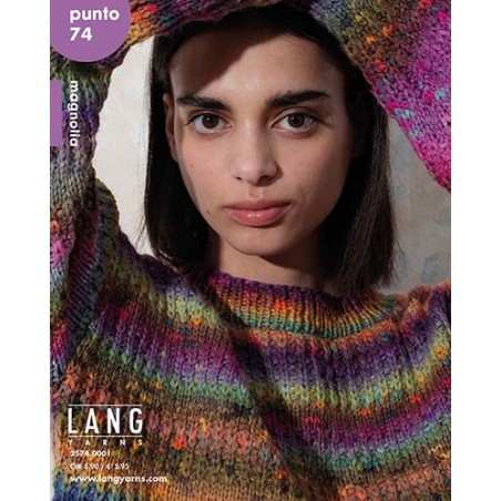 Catalogue Lang Yarns Punto N°74 Magnolia - Automne / Hiver 2024 - 2025