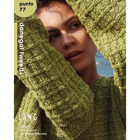 Catalogue Lang Yarns Punto N°77 Donegal Tweed+ - Automne / Hiver 2024 - 2025