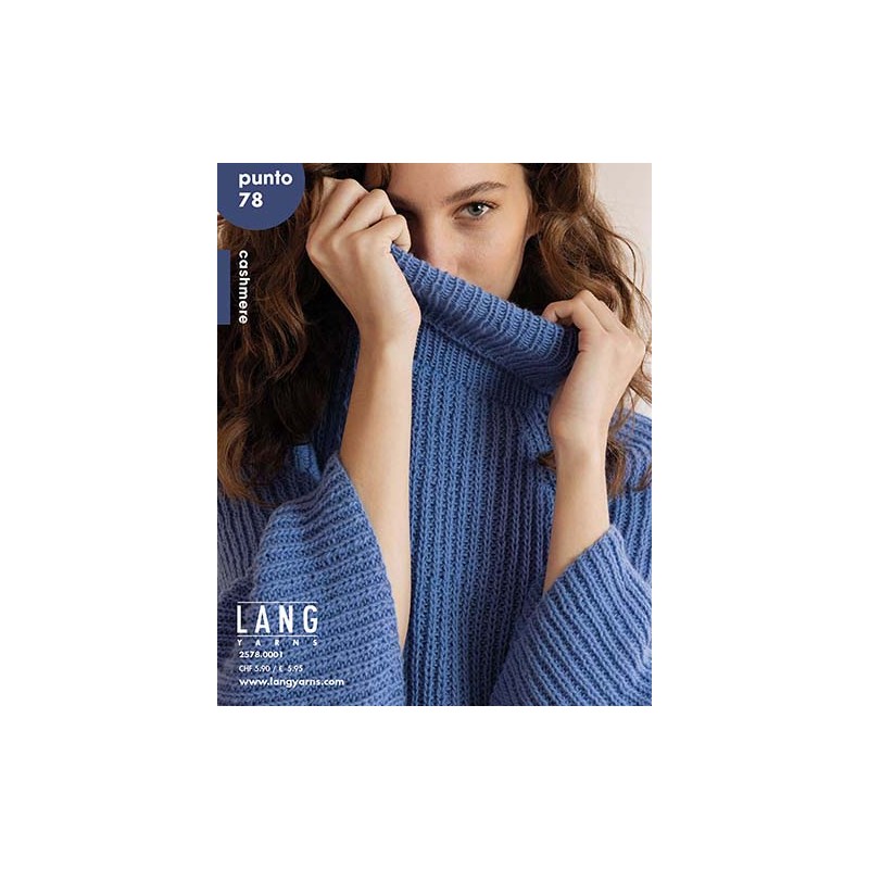 Catalogue Lang Yarns Punto N°78 Cashmere  - Automne / Hiver 2024 - 2025
