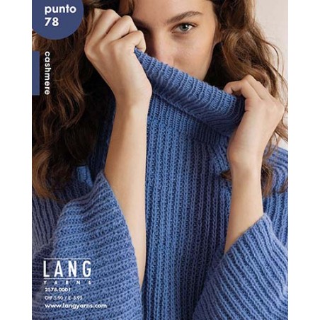 Catalogue Lang Yarns Punto N°78 Cashmere  - Automne / Hiver 2024 - 2025