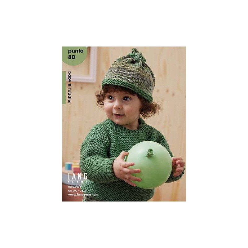 Catalogue Lang Yarns Punto N°80 Baby  - Automne / Hiver 2024 - 2025