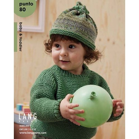 Catalogue Lang Yarns Punto N°80 Baby  - Automne / Hiver 2024 - 2025