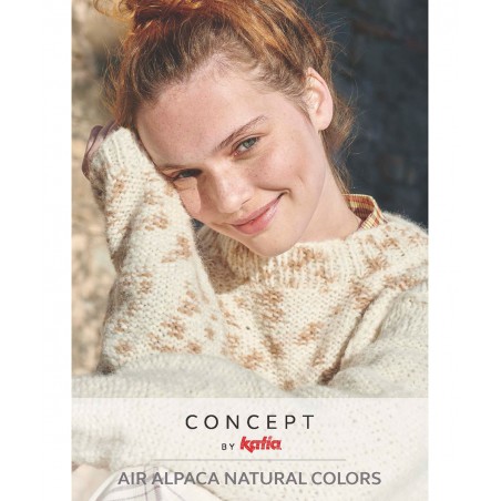 Catalogue Air Alpaca Natural Colors Katia Concept - Automne / Hiver 2024 / 2025