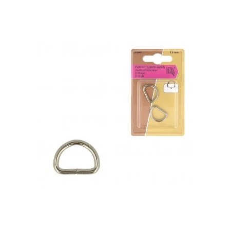 Passants demi-ronds Médiac M647 Taille: 15mm Passants demi-ronds Médiac M647 Taille: 15mm