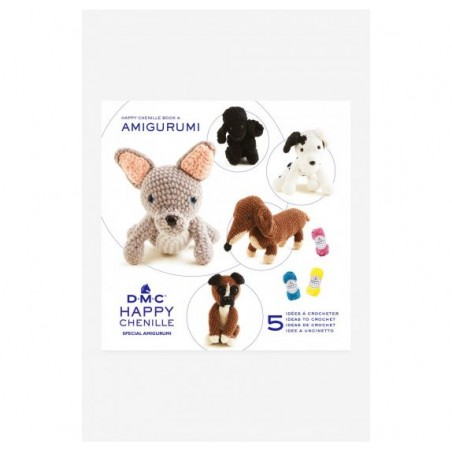 Book N°4 Crochet Happy Chenille Petits Chiens Book N°4 Crochet Happy Chenille Petits Chiens