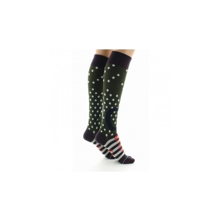 Chaussettes Hautes Femme Berthe Aux Grands Pieds - Cocorico