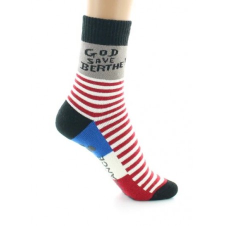 Chaussettes Antidérapantes Femme Berthe Aux Grands Pieds - God Save Berthe