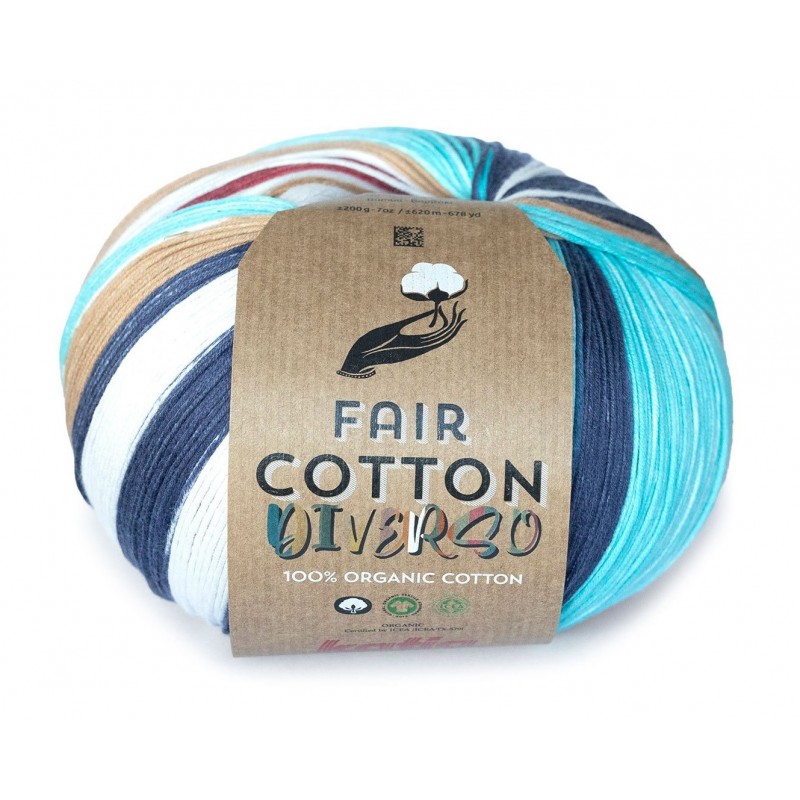 Coton Katia Fair Cotton Diverso 400