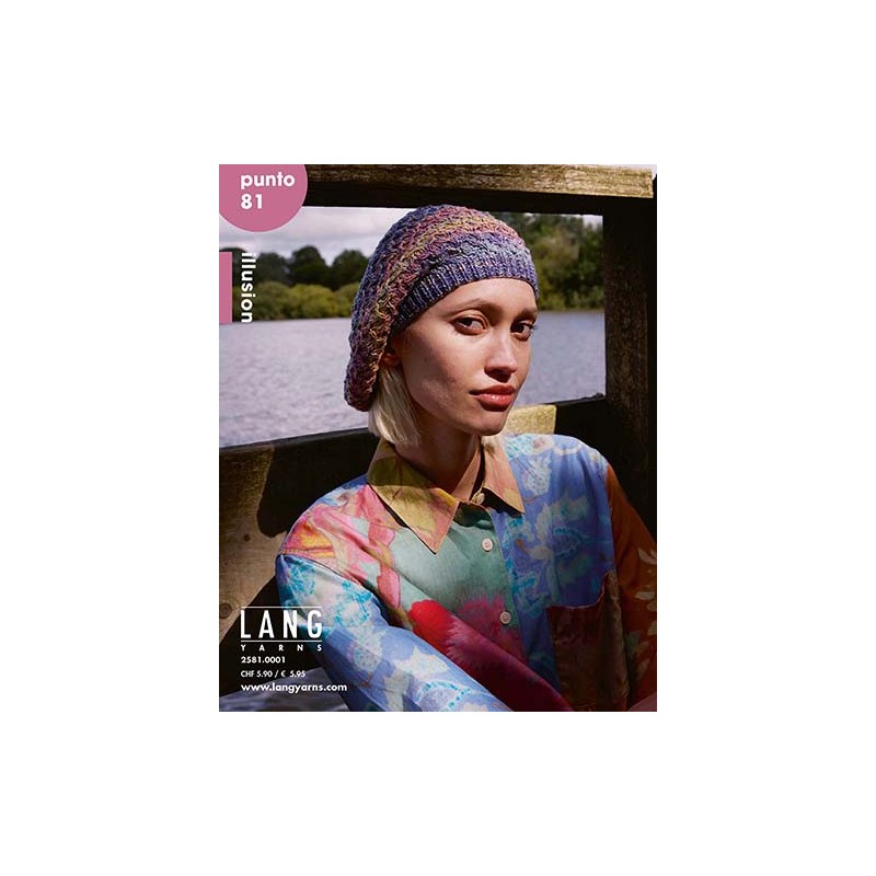 CATALOGUE LANG YARNS Punto N°81Illusion - Printemps / Été - 2025