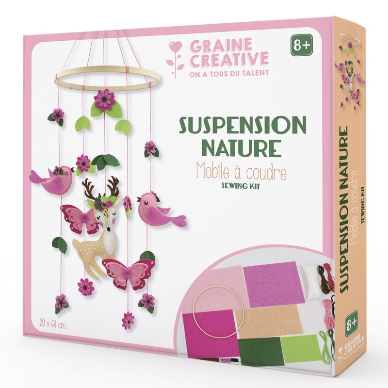 KIT SUSPENSION mobile à coudre - Nature