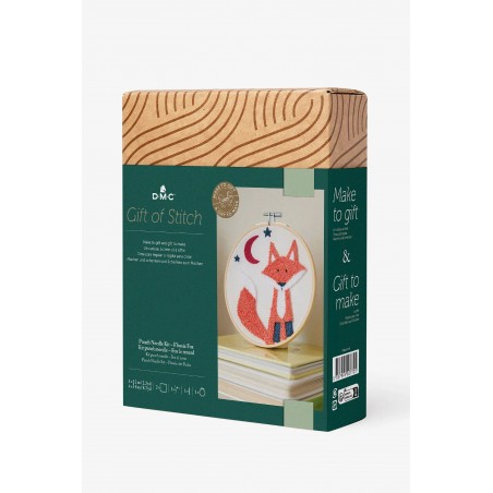 KIT PUNCH NEEDLE Fox le Renard KIT PUNCH NEEDLE Fox le Renard